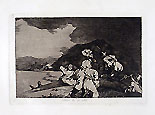 FRANCISCO GOYA, Bien Te Se Esta', etching from Los Desastres de la Guerra, 2nd edition